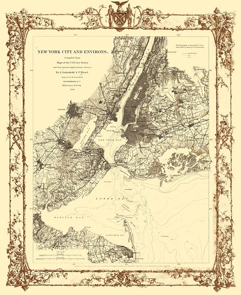 New York City New York - Lindenkohl 1860