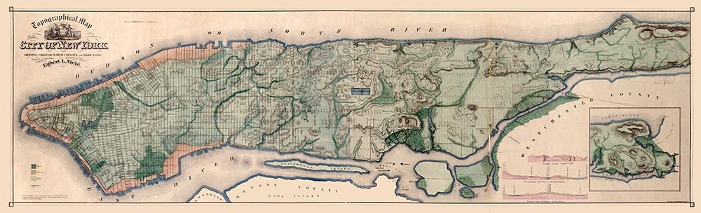 New York City New York - Viele 1865