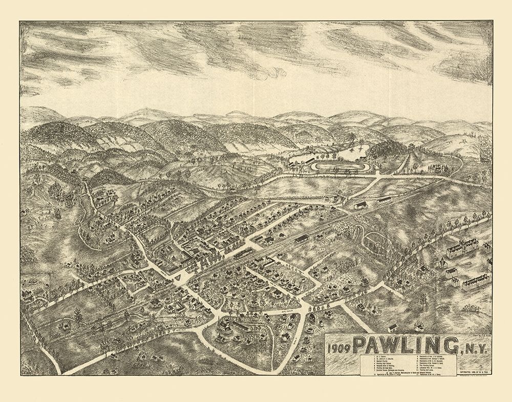 Pawling New York - Smith 1909