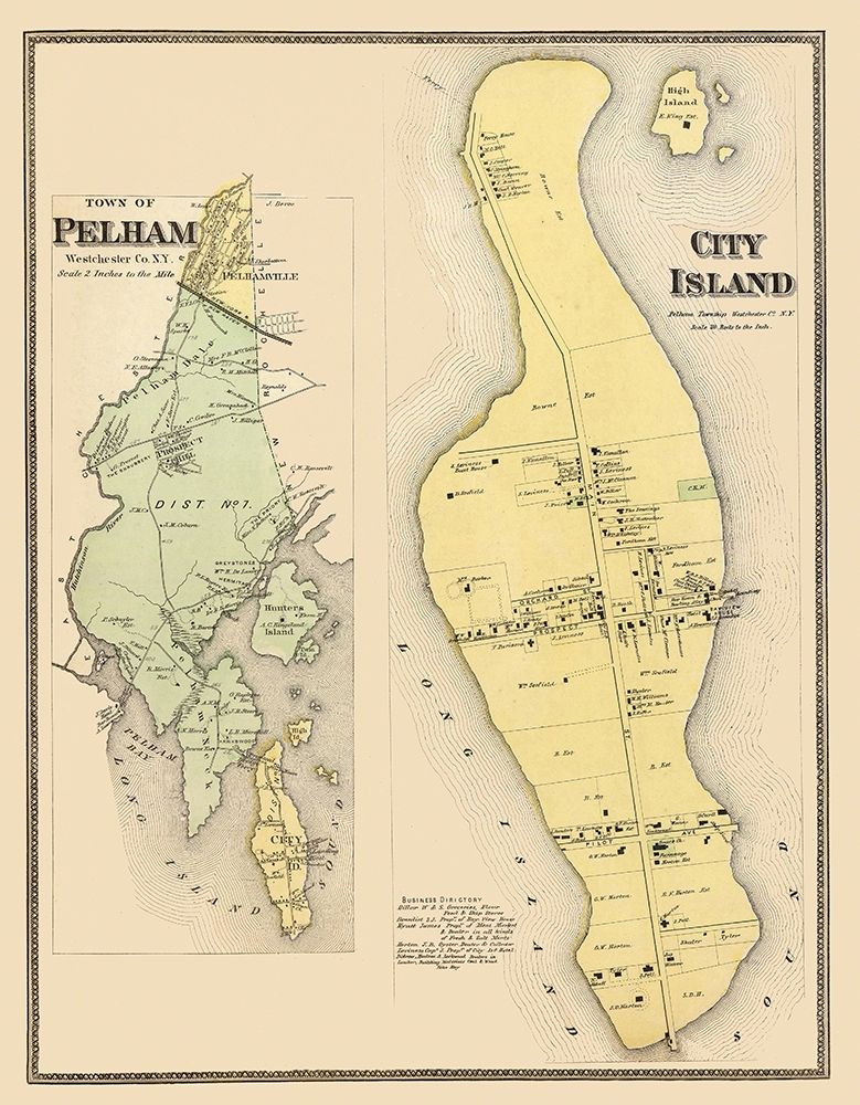 Pelham, City Island New York Landowner - Beers