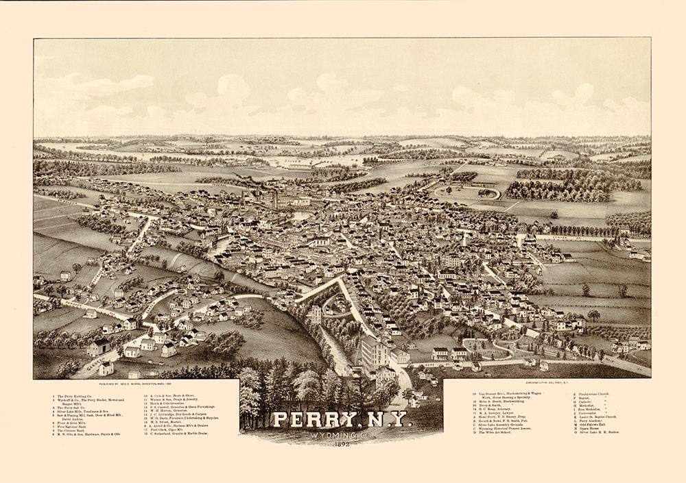 Perry New York - Norris 1892