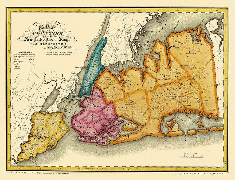 New York  Queens  Kings  Richmond New York
