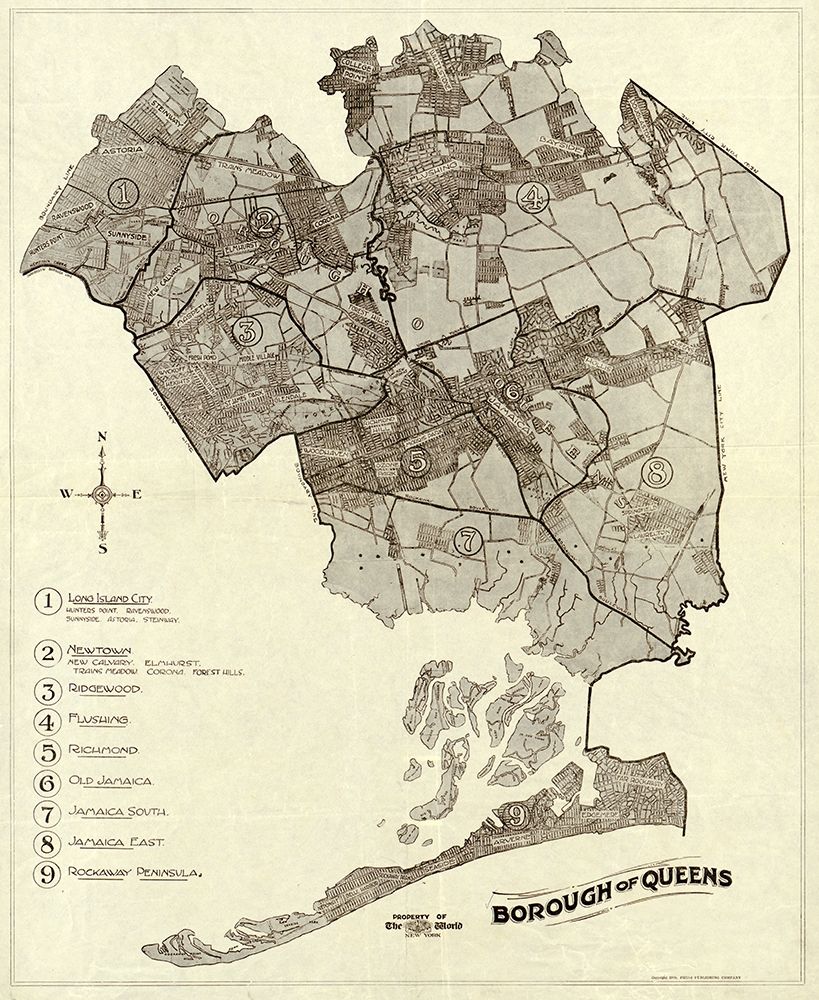 Queens New York -1918