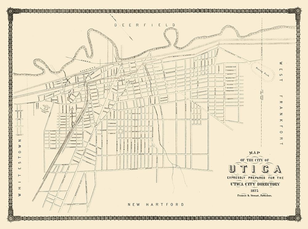 Utica New York - Francis 1875