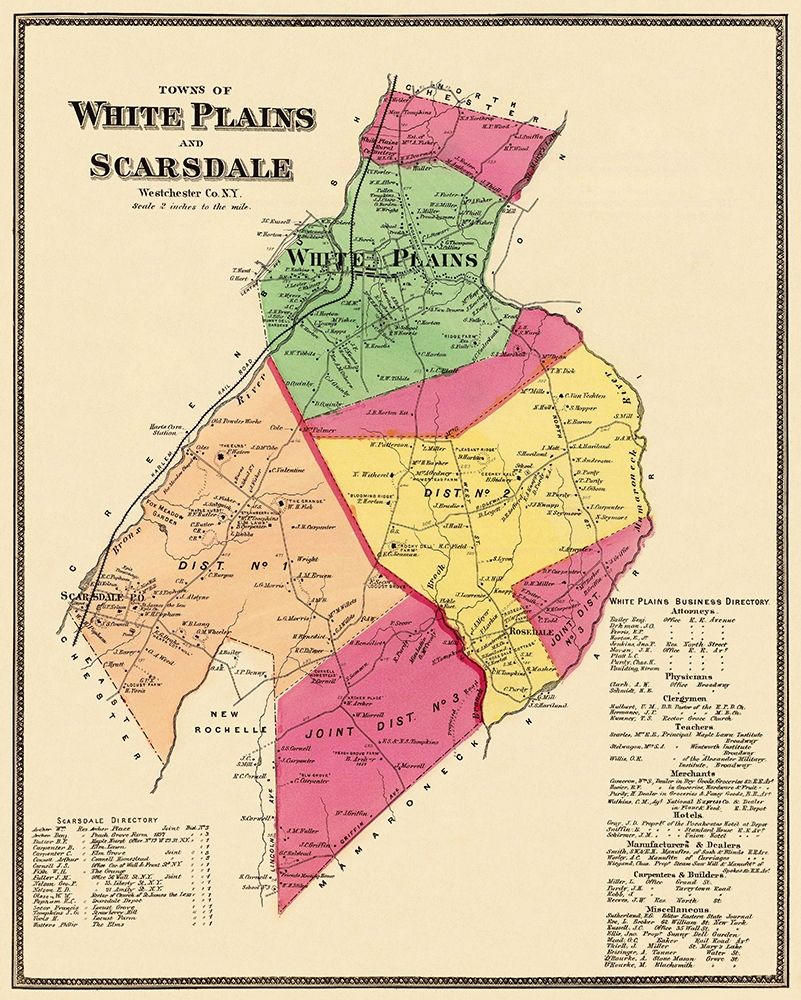 White Plains, Scarsdale New York Landowner