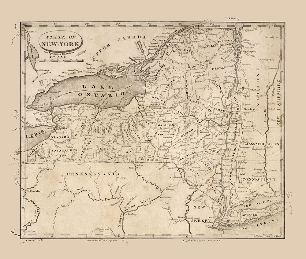 New York - Spafford 1813