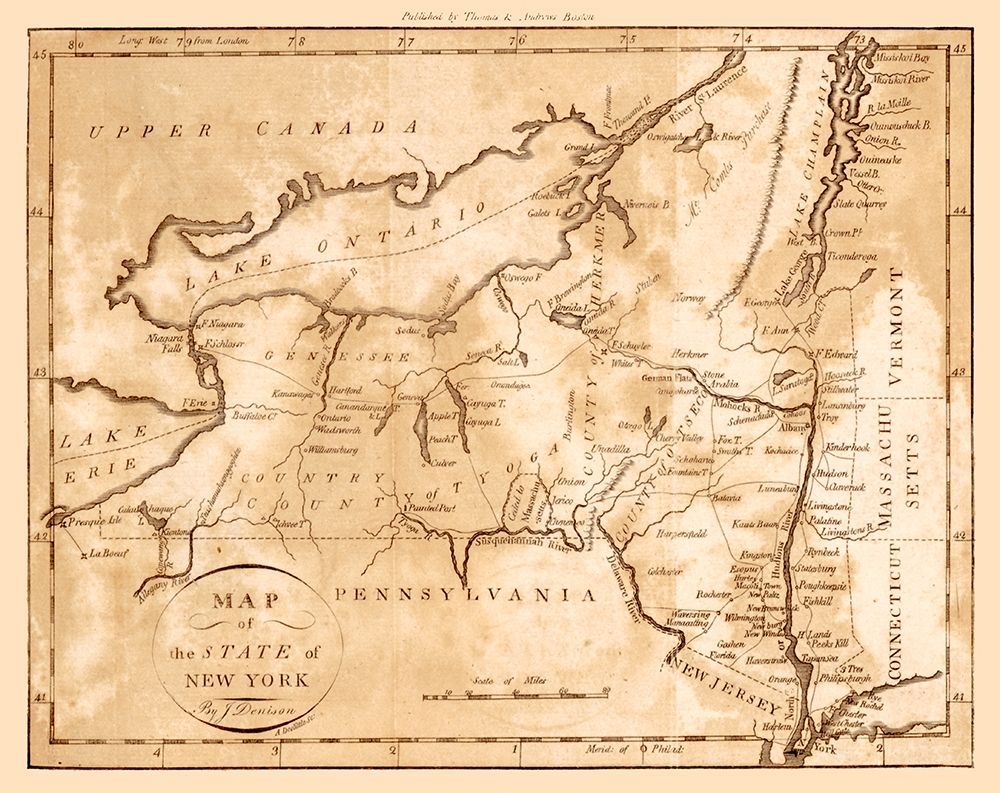 New York - Denison 1796