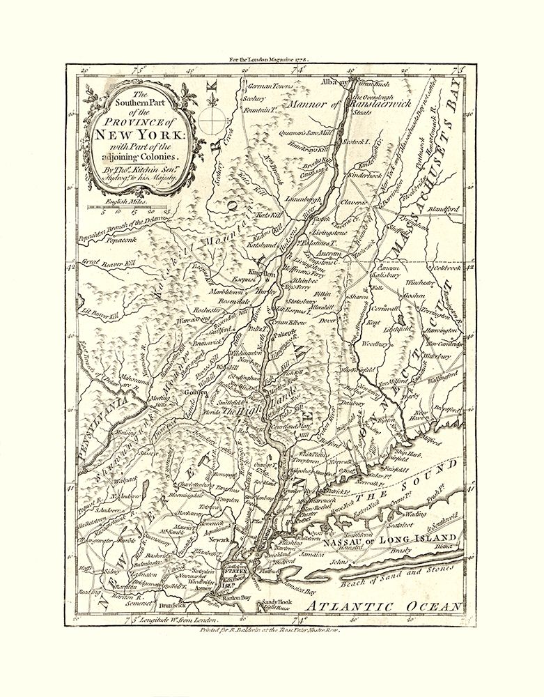 New York - Kitchin 1778