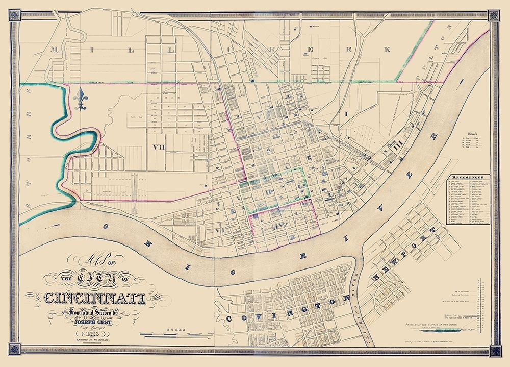 Cincinatti Ohio - Haviland 1838