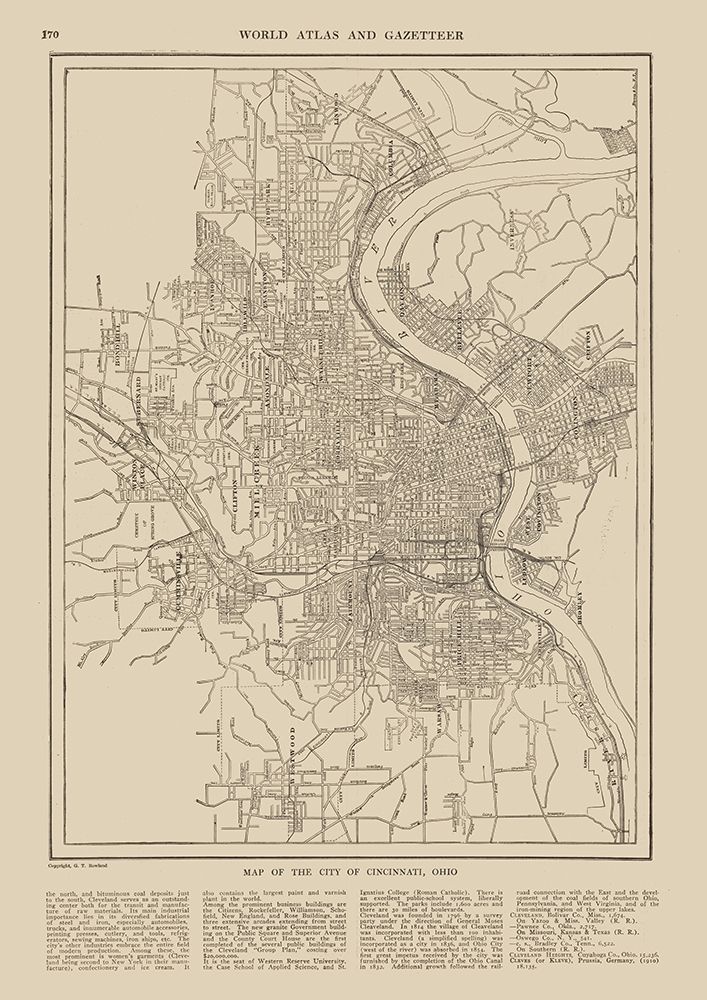 Cincinnati  Ohio - Reynold 1921