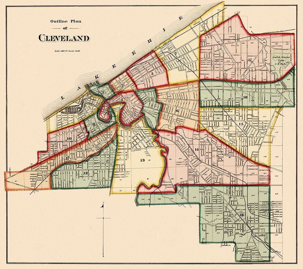 Cleveland Ohio Index - Titus 1874
