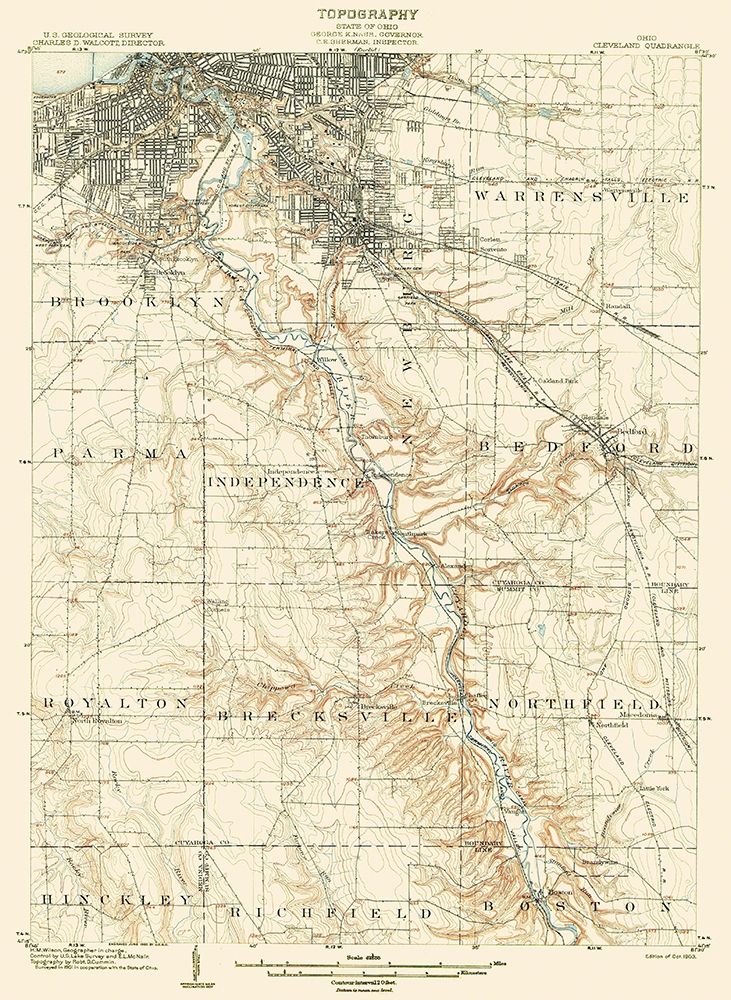 Cleveland Ohio Quad - USGS 1903