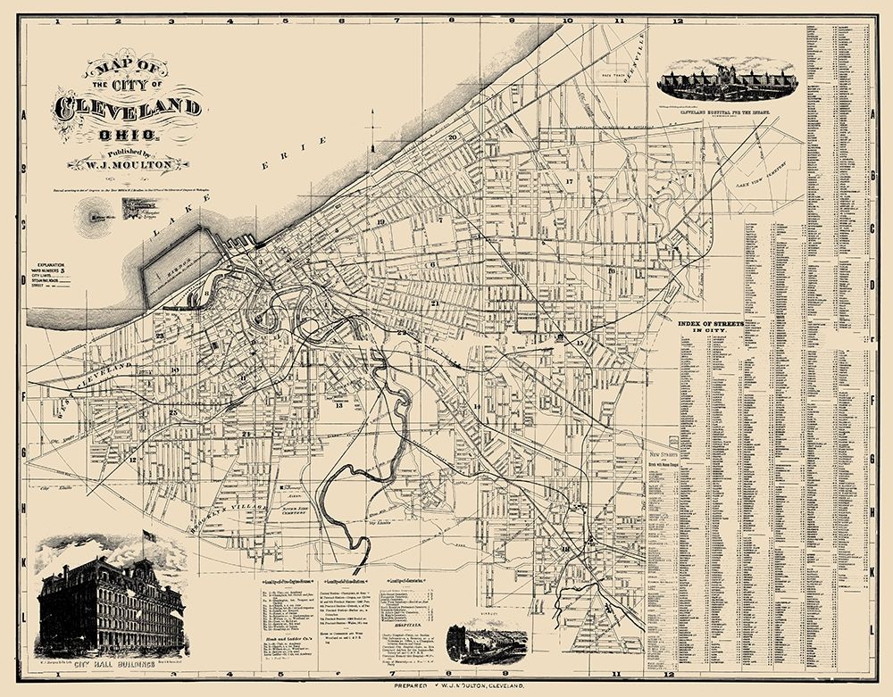 Cleveland Ohio - Morgan 1884