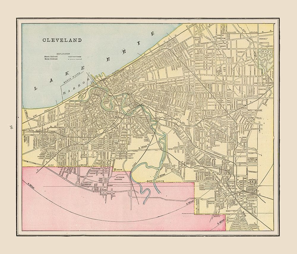 Cleveland  Ohio  - Cram 1892