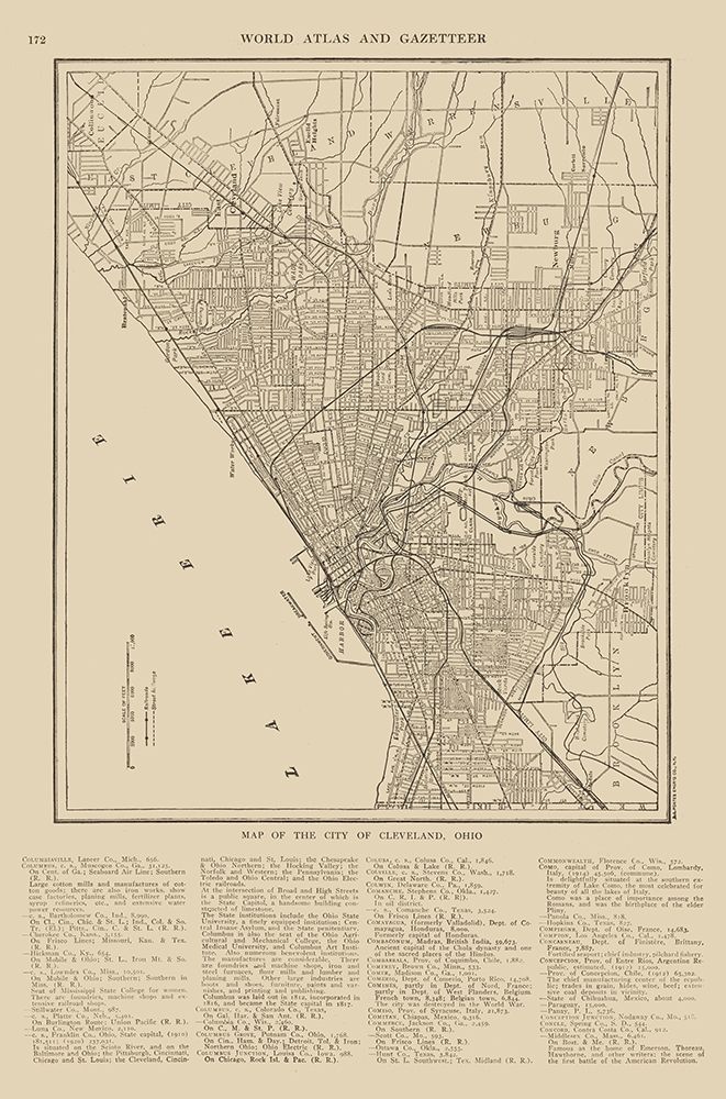 Cleveland  Ohio - Reynold 1921