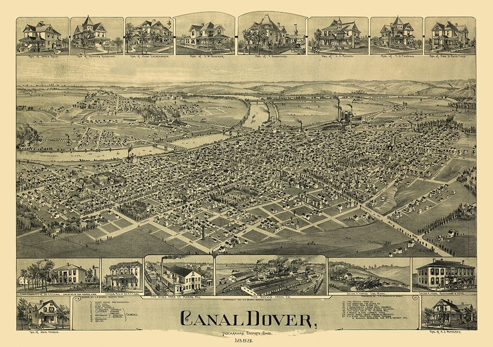 Dover Ohio - Downs 1899