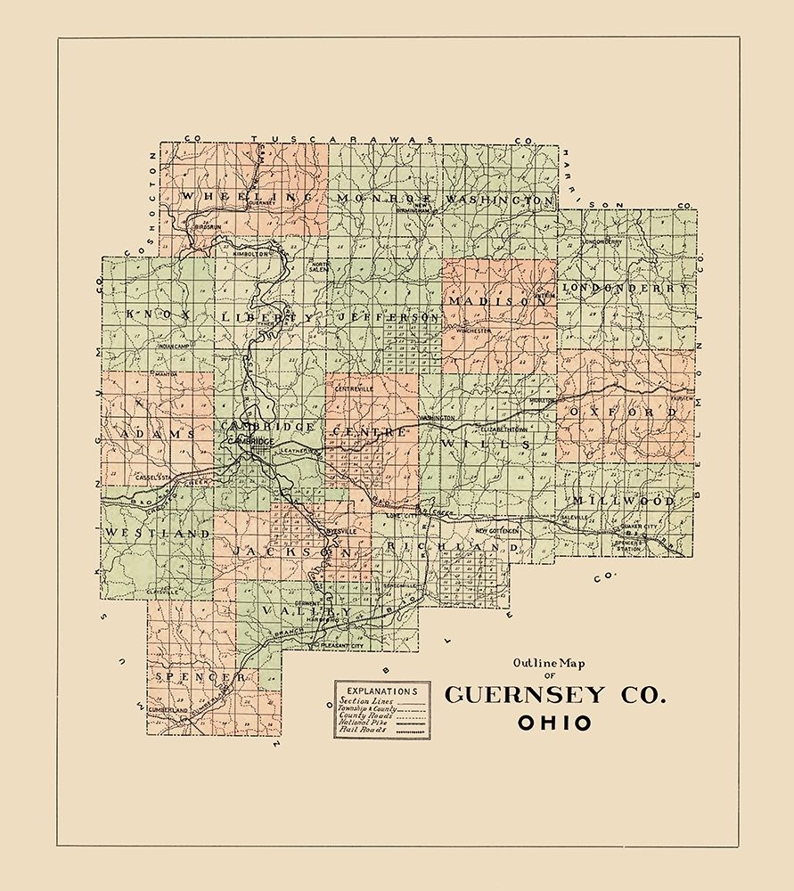 Guernsey Ohio - 1902