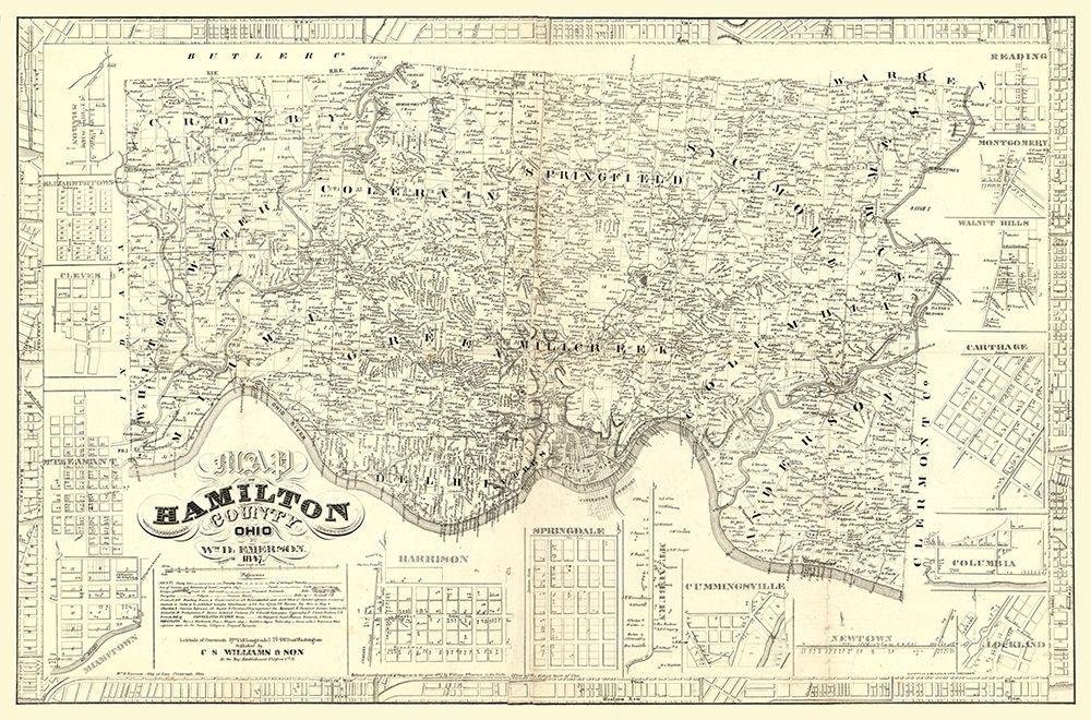 Hamilton County Ohio - Emerson 1847