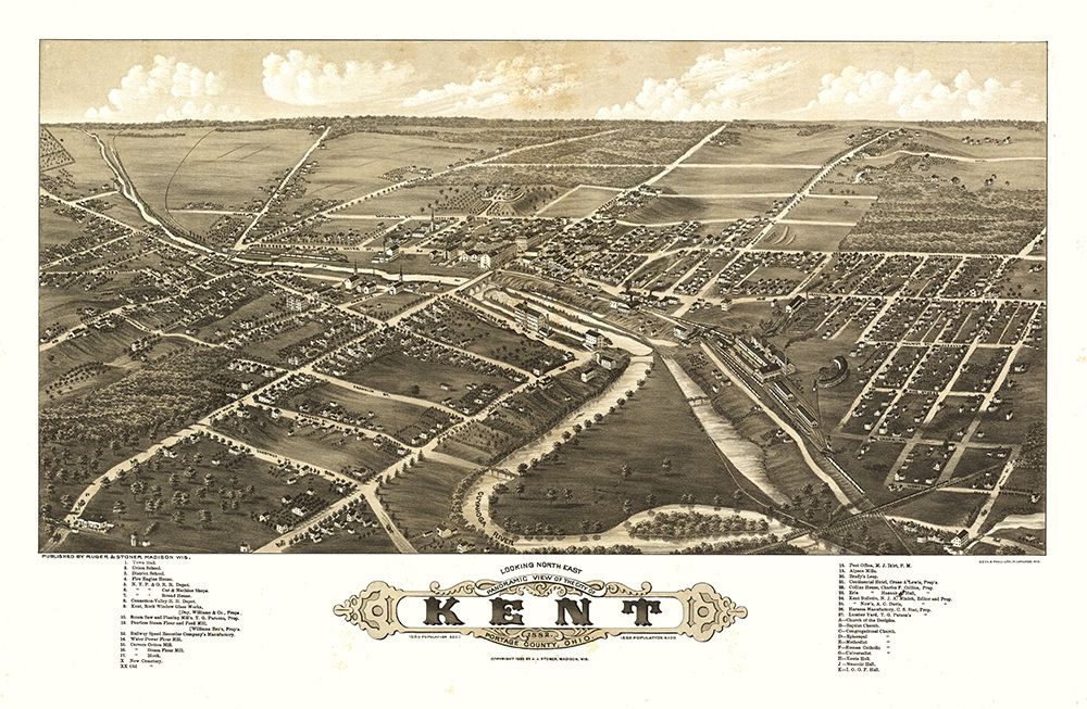 Kent Ohio - Stoner 1882