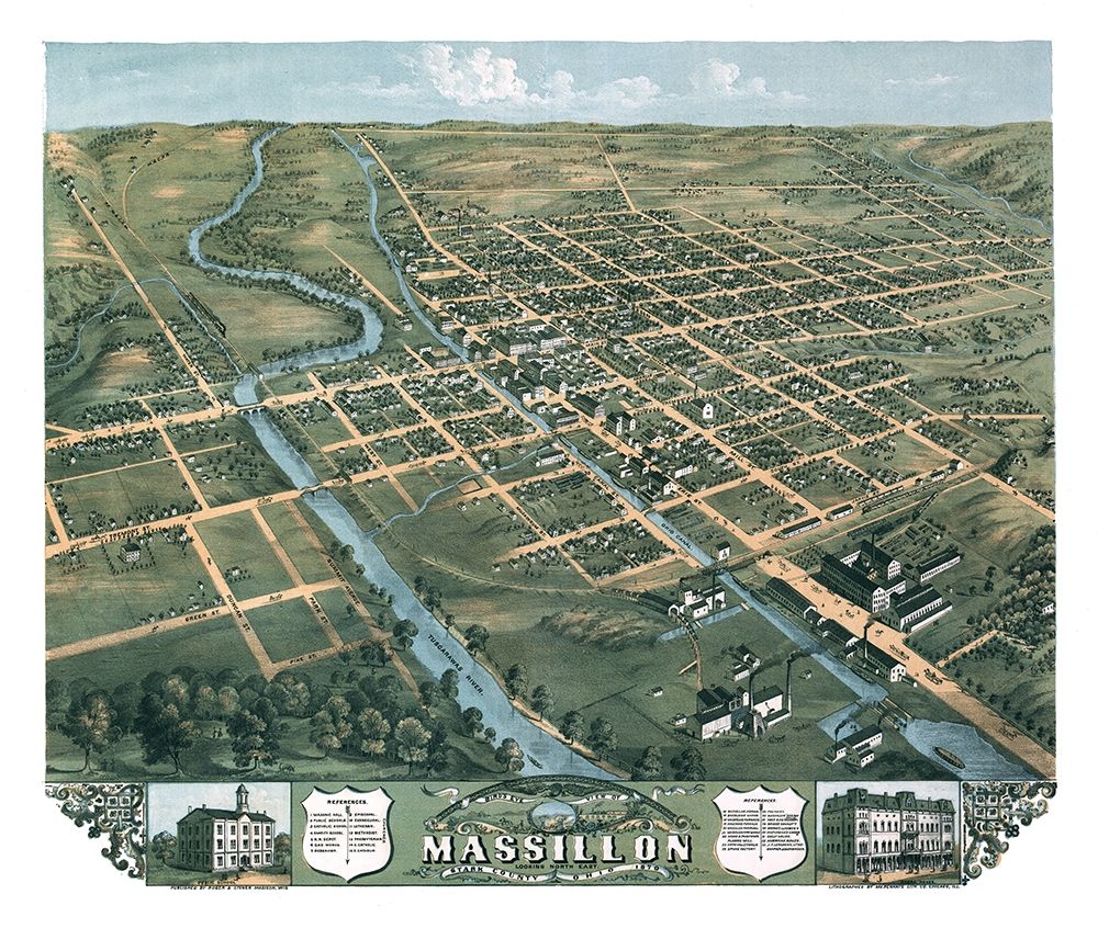 Massillon Ohio - Stoner 1870