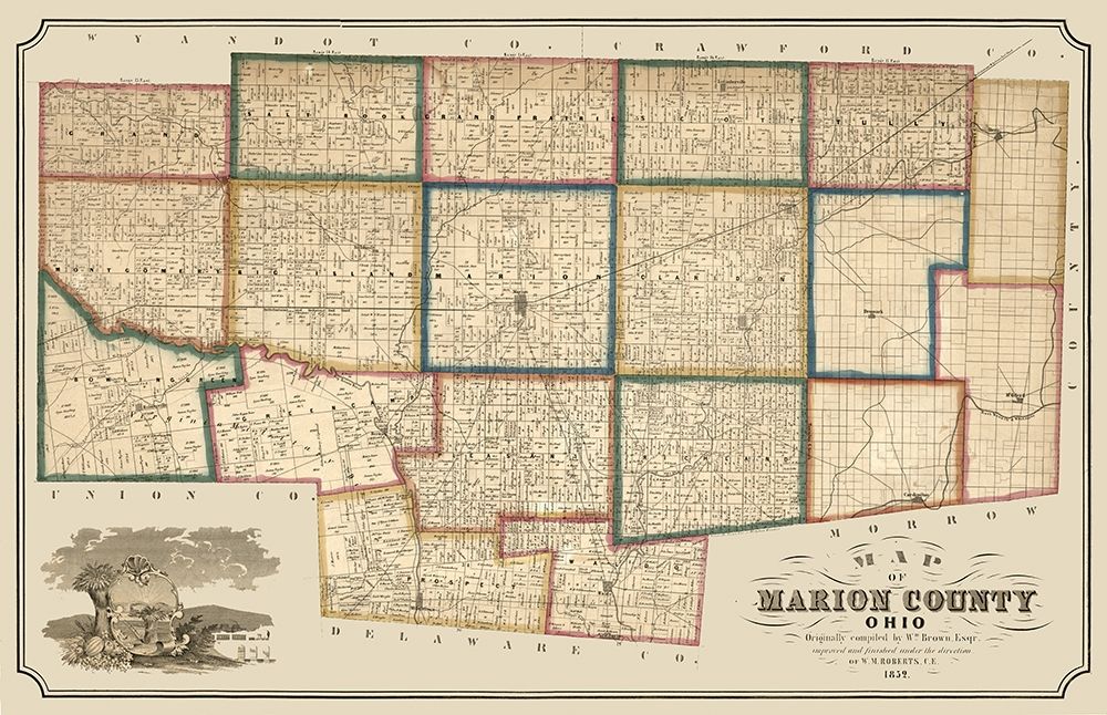 Marion County Ohio - Brown 1852