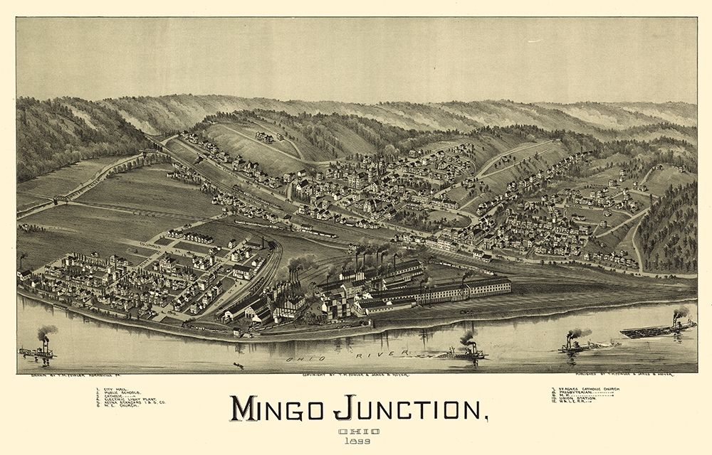 Mingo Junction Ohio - Moyer 1899