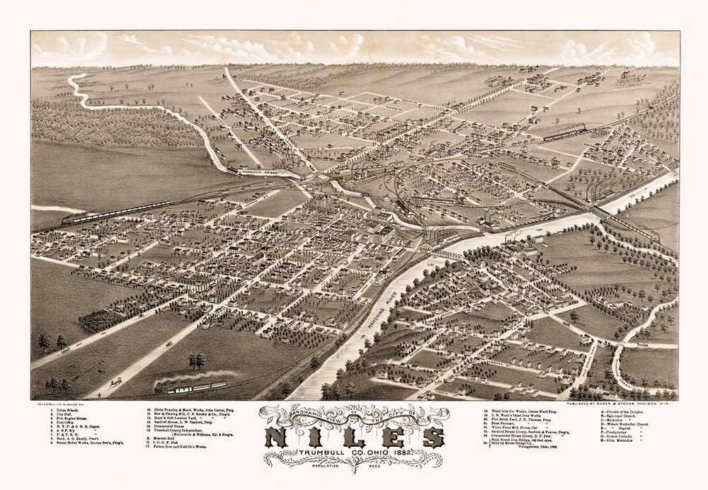 Niles Ohio - Stoner 1882