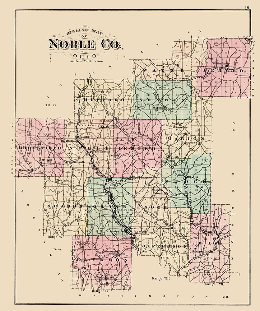 Noble Ohio - Wall 1876