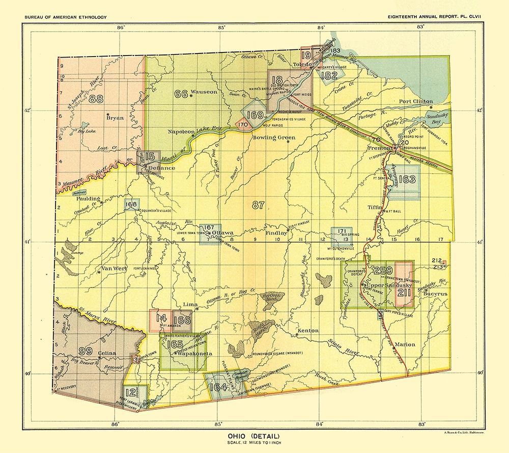 Ohio - Detail - Hoen 1896