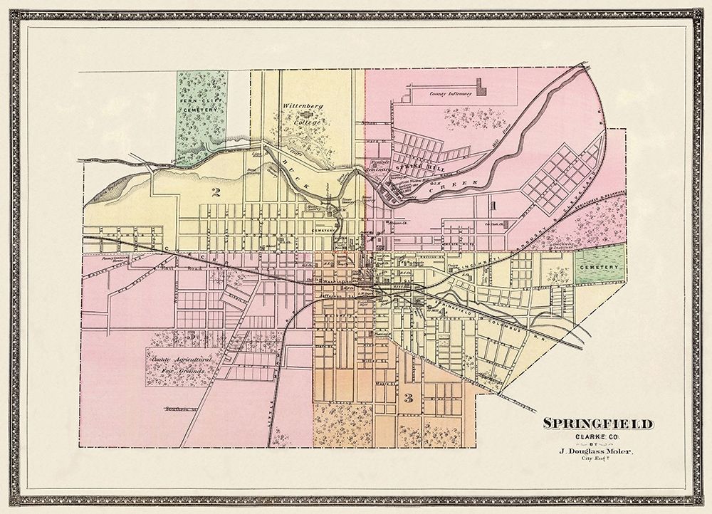 Springfield Ohio - Moler 1872