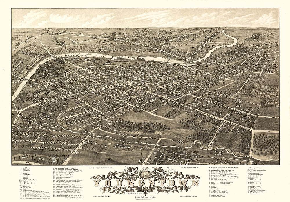 Youngstown Ohio - Stoner 1882
