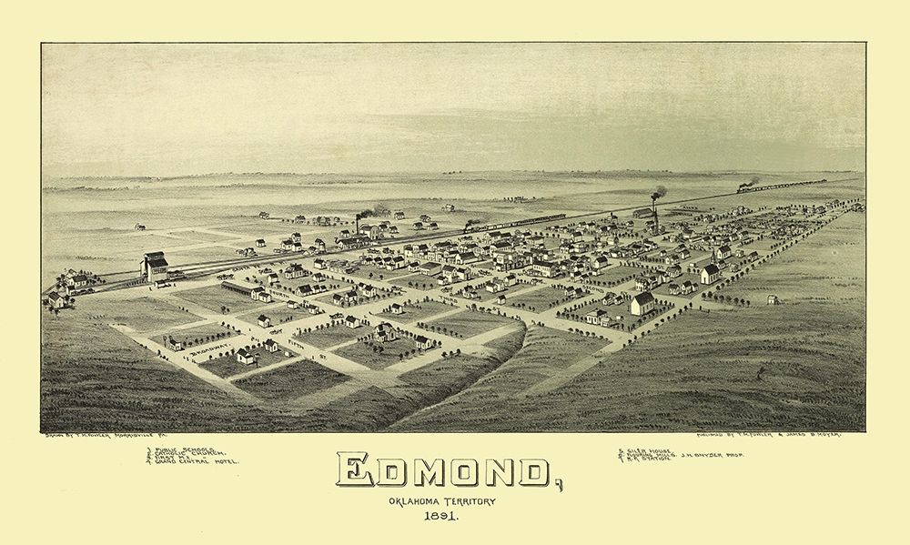 Edmond Oklahoma - Fowler 1891