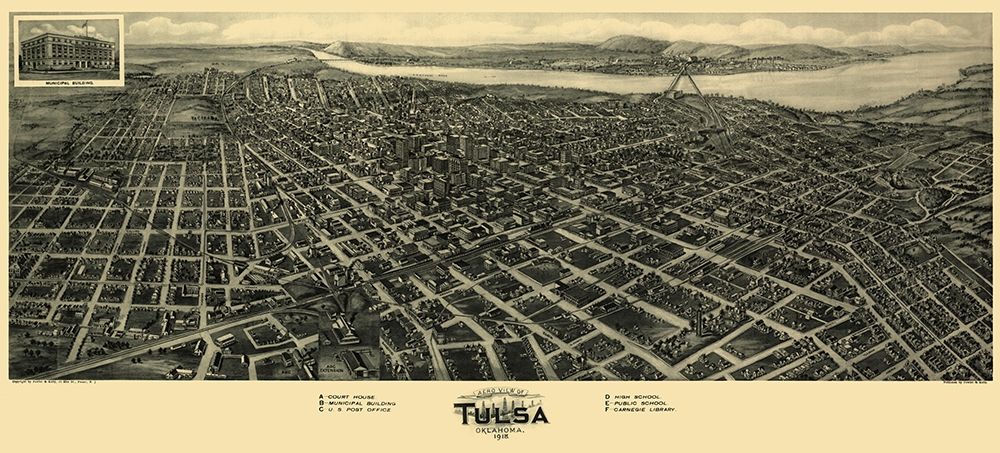 Tulsa Oklahoma - Fowler 1918