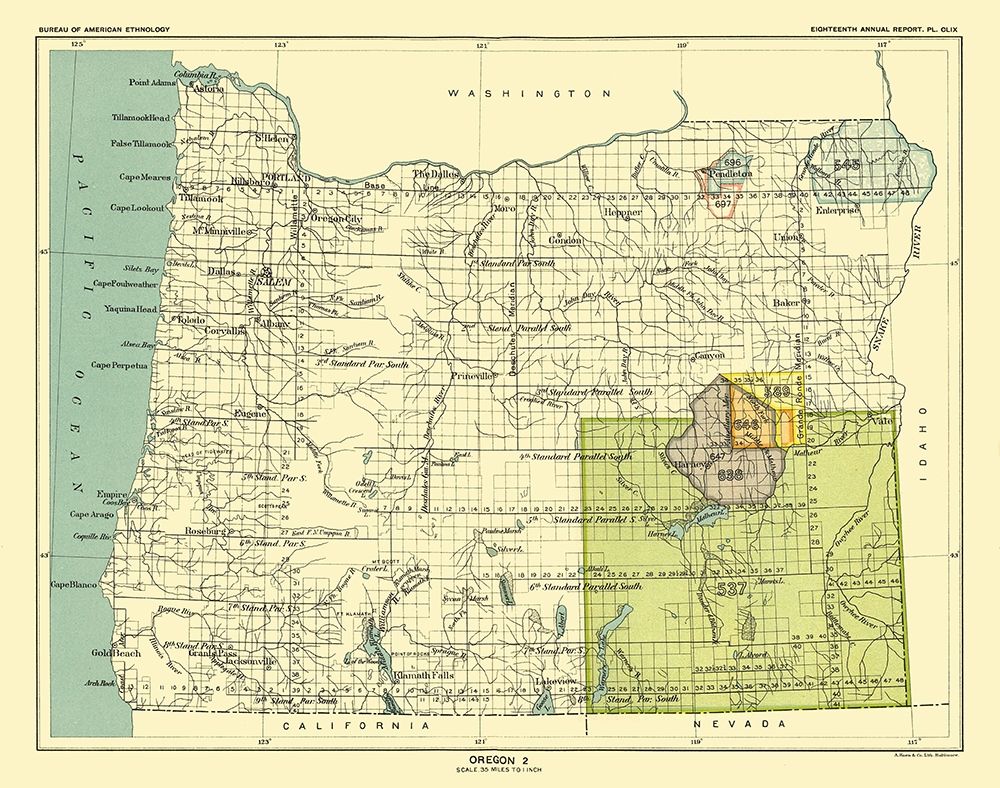 Oregon - Grande Ronde - Hoen 1896