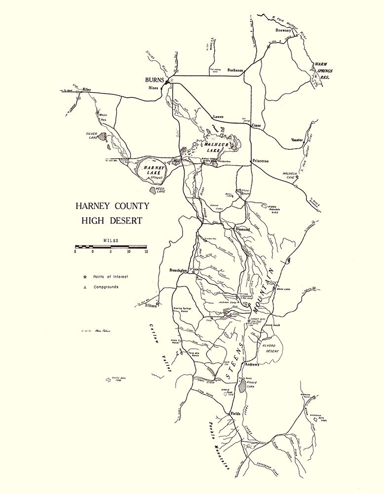 Harney Oregon - Palmer 1970