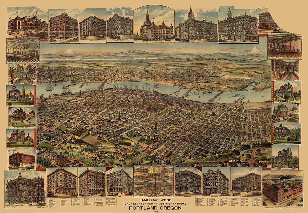 Portland Oregon - Elliot 1890