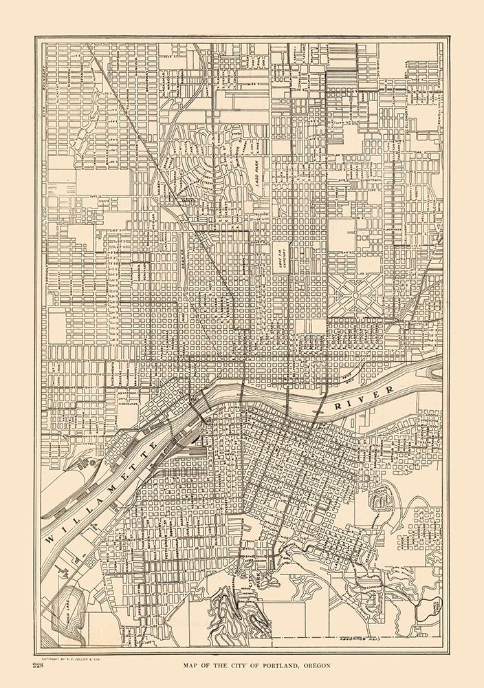 Portland  Oregon - Reynold 1921