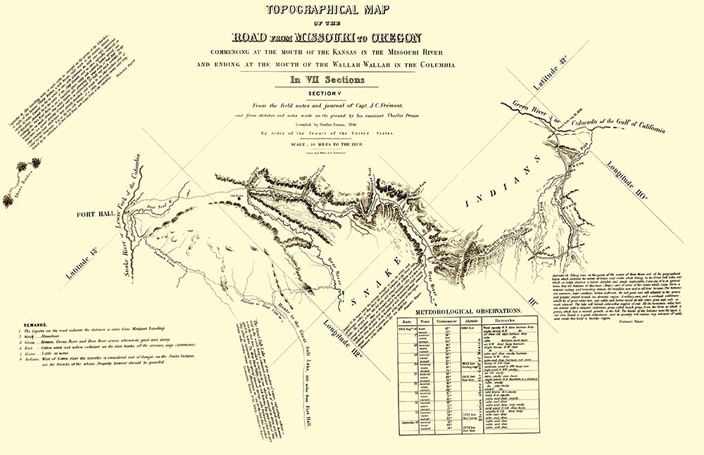 Oregon Trail Idaho 5 of 7 - Fremont 1846