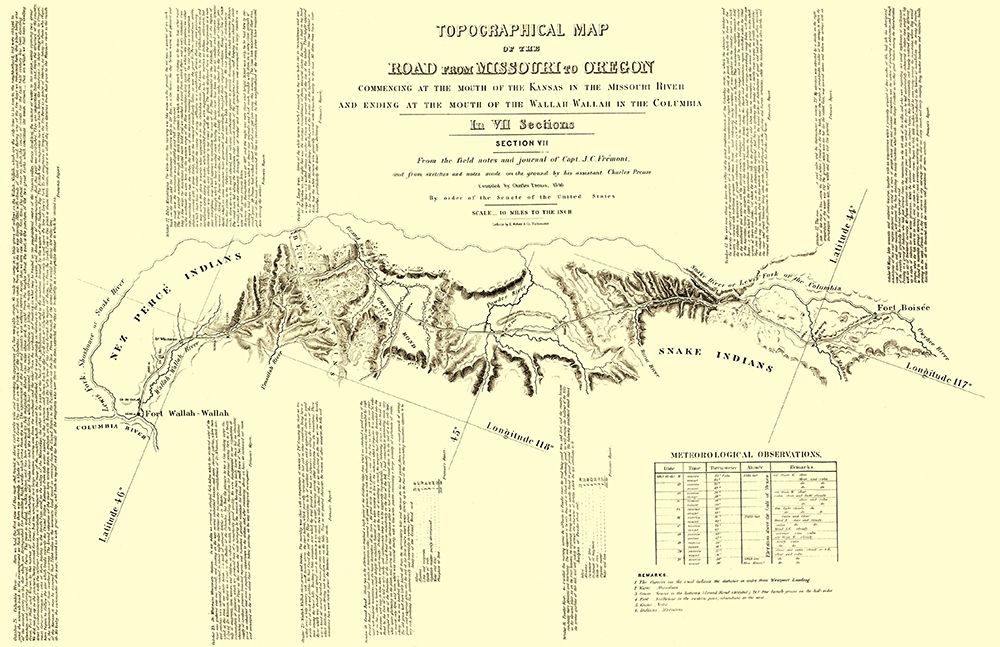 Oregon Trail Idaho 7 of 7 - Fremont 1846