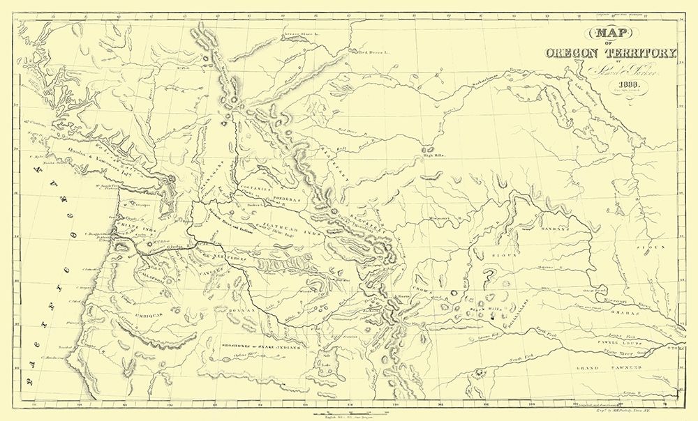 Oregon Territory - Parker 1838