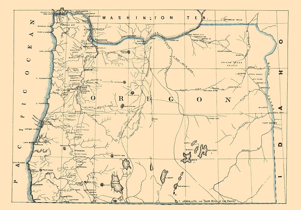 Oregon - Holdredge 1866