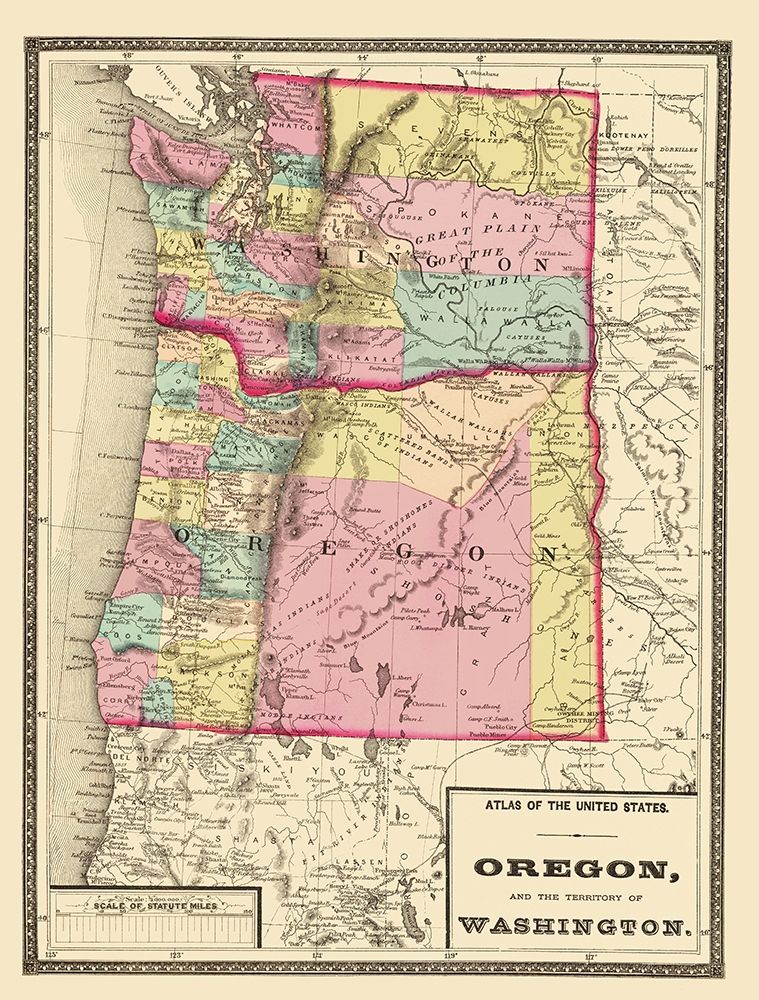 Oregon, Washington - Baltimore 1873