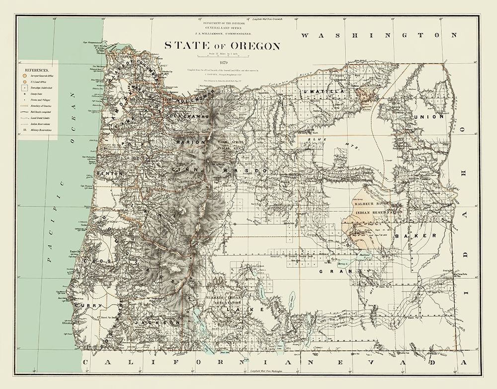 Oregon - Bien 1879