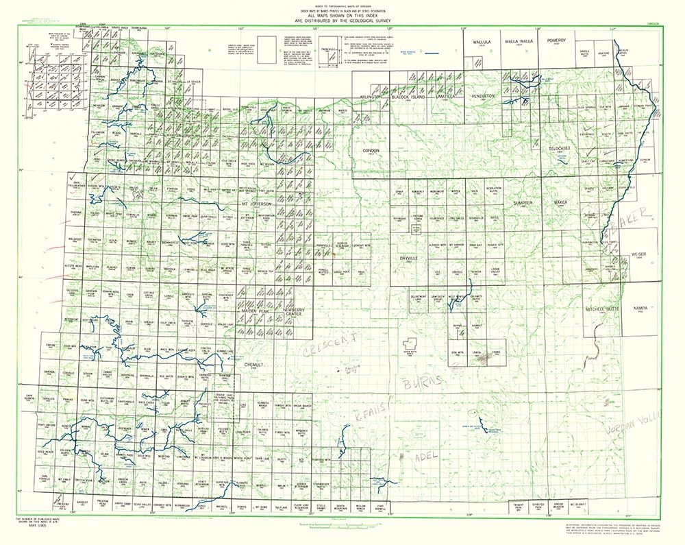 Oregon - USGS 1965