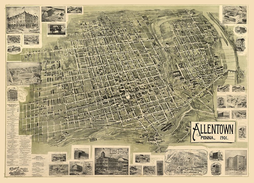 Allentown Pennsylvania -Alsop 1901