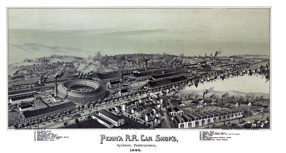 Altoona Pennsylvania - Moyer 1895