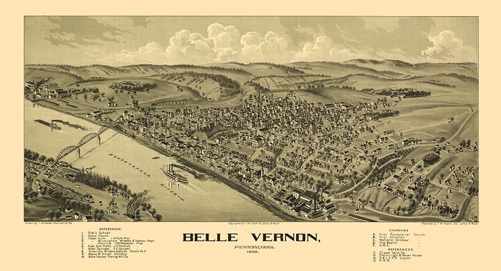 Belle Vernon Pennsylvania - Moyer 1902