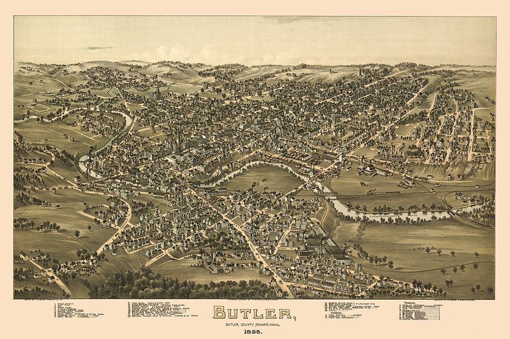 Butler Pennsylvania - Moyer 1896