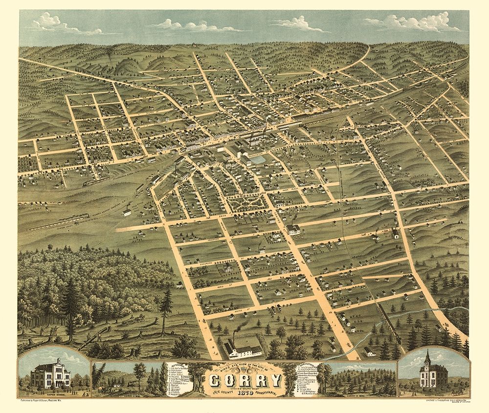 Corry Pennsylvania - Stoner 1870