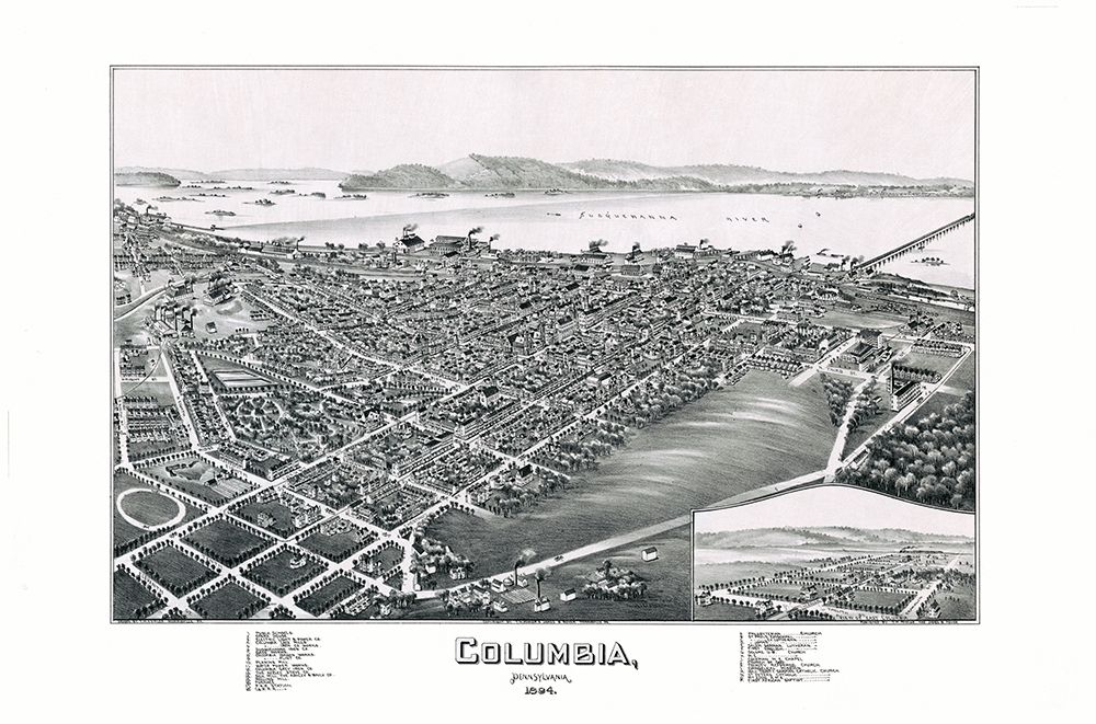 Columbia Pennsylvania - Moyer 1894